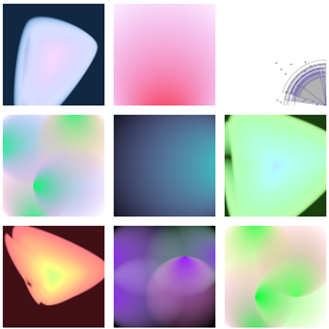 grid of generated visualizations